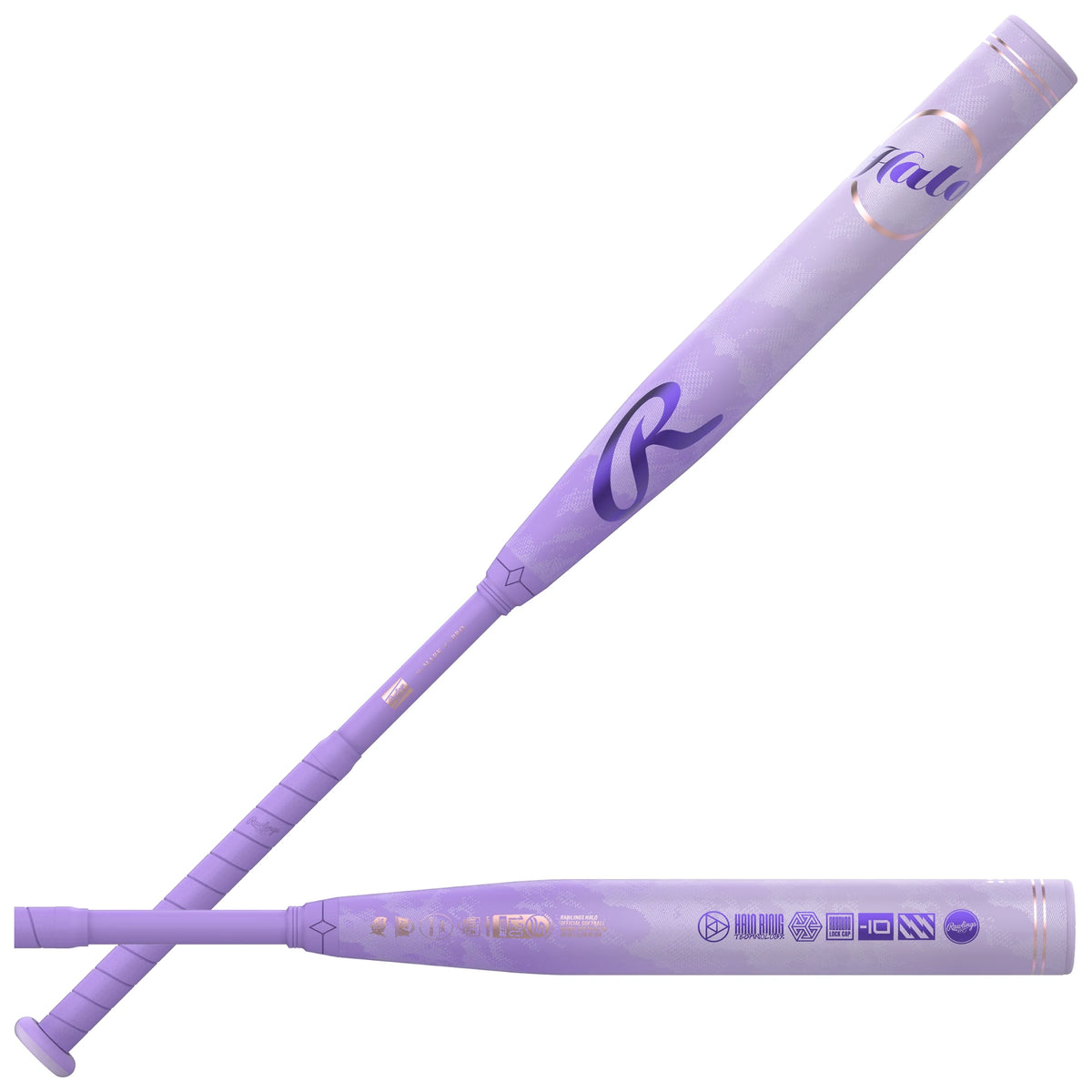 2027 Rawlings Halo -10 fastpitch softball bat product and technology view