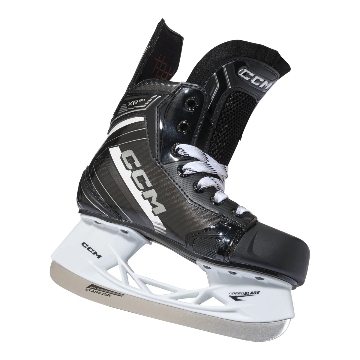 CCM Tacks XR90 Youth Hockey Skates (2026) single skate lateral view