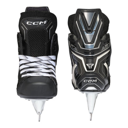CCM Tacks XR90 Youth Hockey Skates (2026) front and rear view