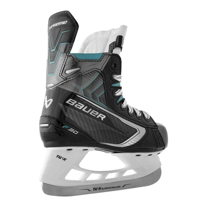 Bauer Supreme F30 Youth Hockey Skates rear three-quarter view