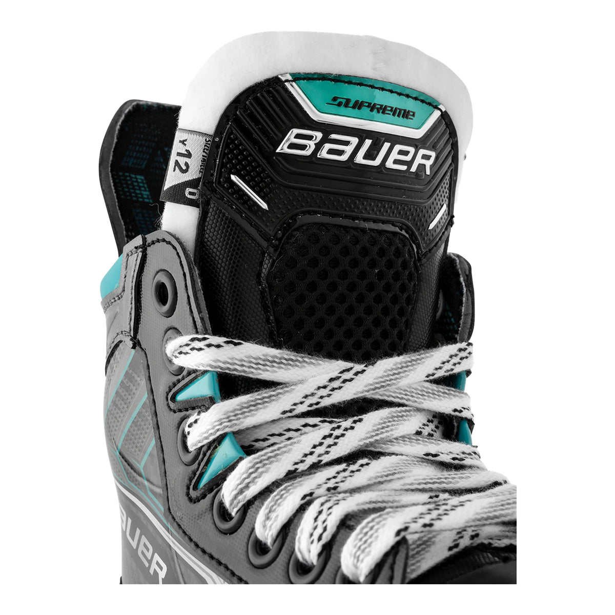 Bauer Supreme F30 Youth Hockey Skates tongue detail