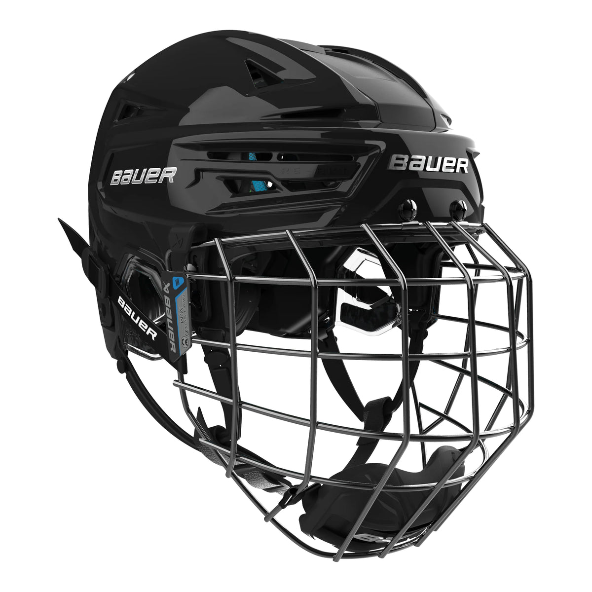 Bauer RE-AKT 155 Senior Hockey Helmet Combo