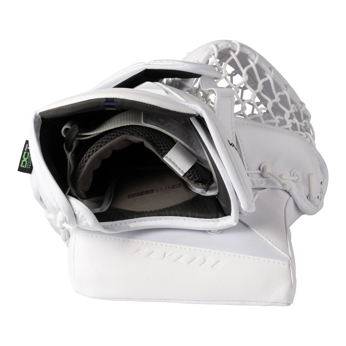 Bauer Vapor Flylite V90 Senior Goalie Catcher (2025) opening detail