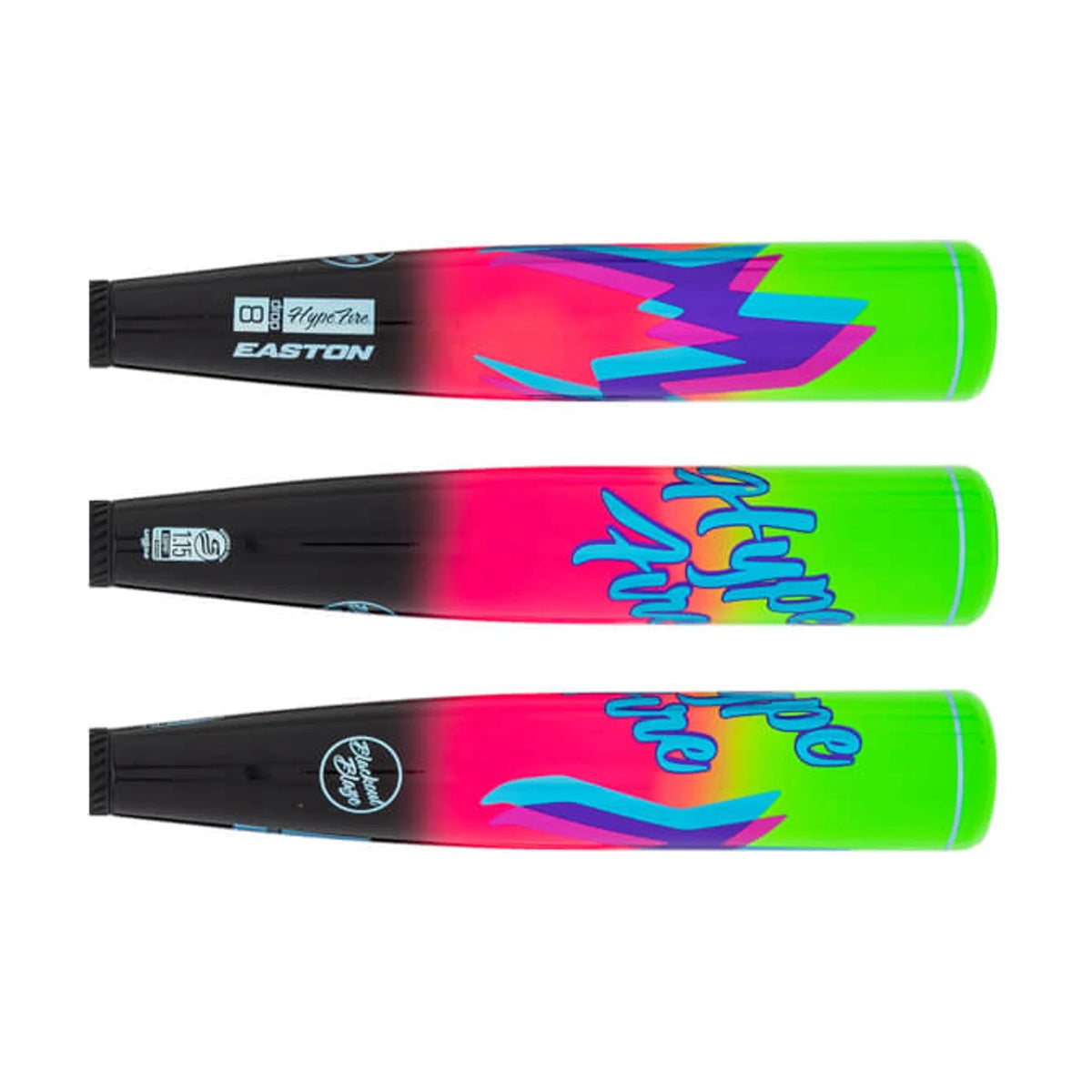 2027 Easton Hype Fire -8 USSSA baseball bat alternate angle