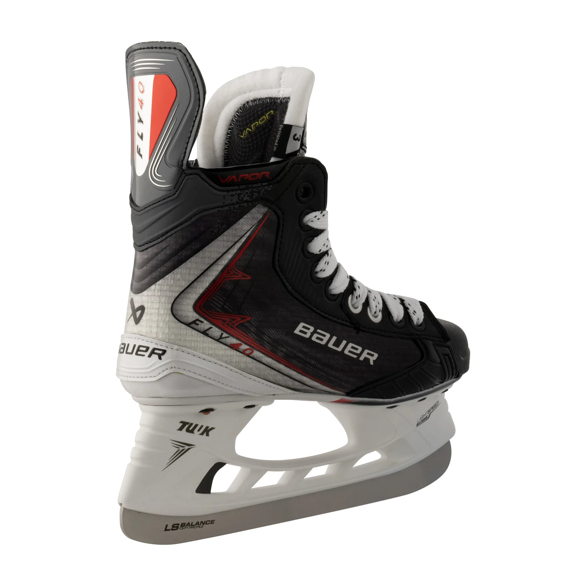 Bauer Vapor Fly40 Junior Hockey Skates (2025) rear three-quarter view