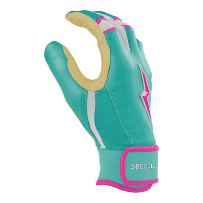 BRUCE BOLT Signature Series Adult Short Cuff Batting Gloves