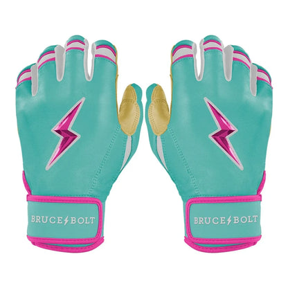 BRUCE BOLT Signature Series Adult Short Cuff Batting Gloves