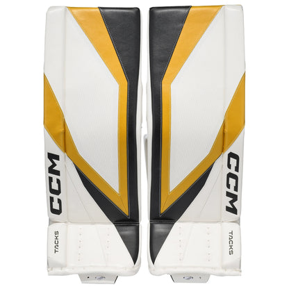 CCM Tacks Senior Goalie Leg Pads - Team Colours (2026)