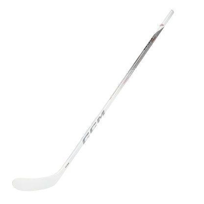 CCM Tacks Recharge Pro Senior Hockey Stick - White full product view