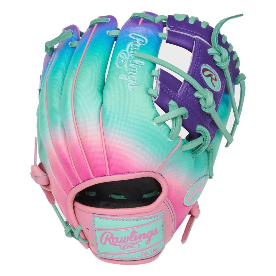 Rawlings Heart of the Hide Fun Burst PROR204-2PUP 11.5" Infield Baseball Glove