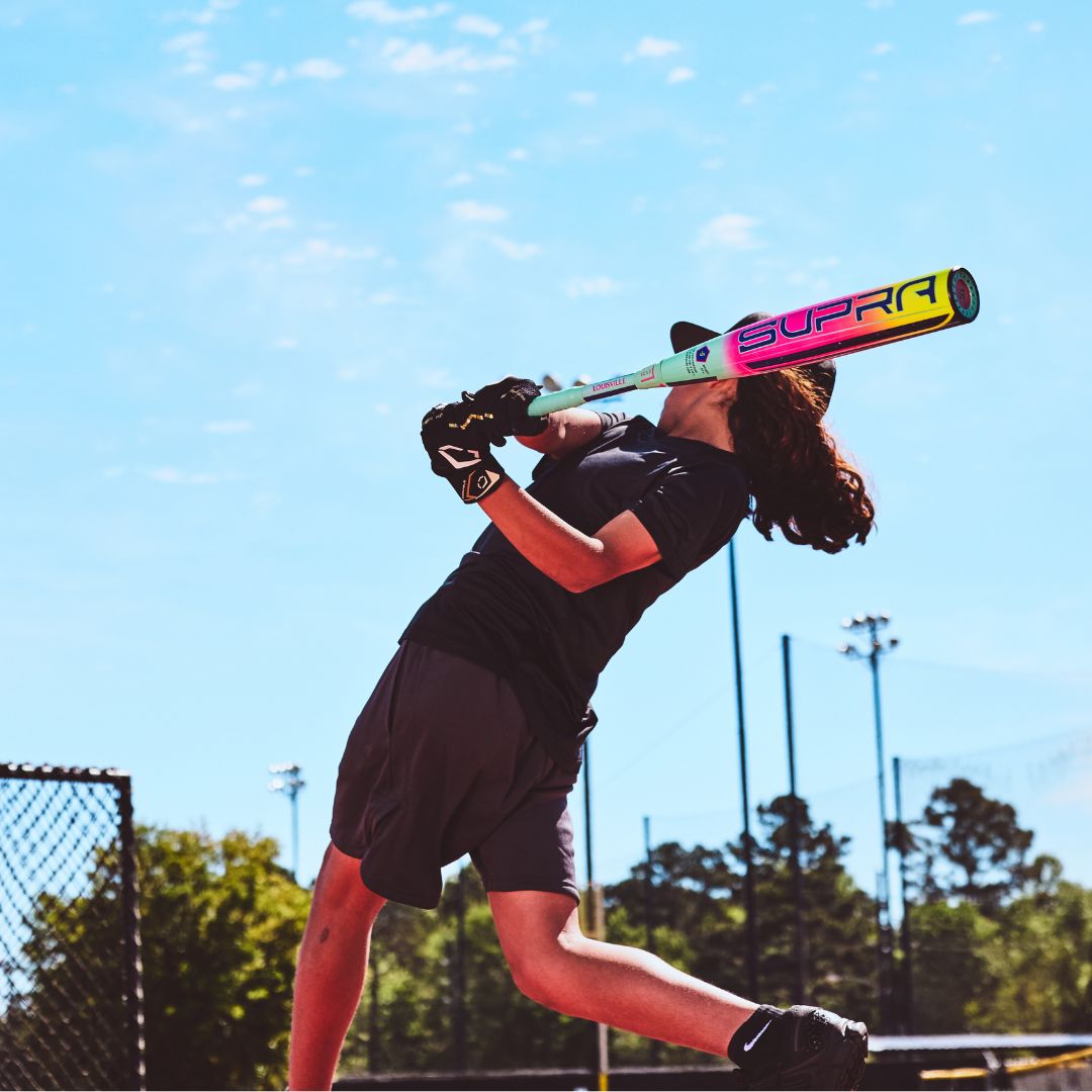 2027 Louisville Slugger Supra campaign vertical bat image