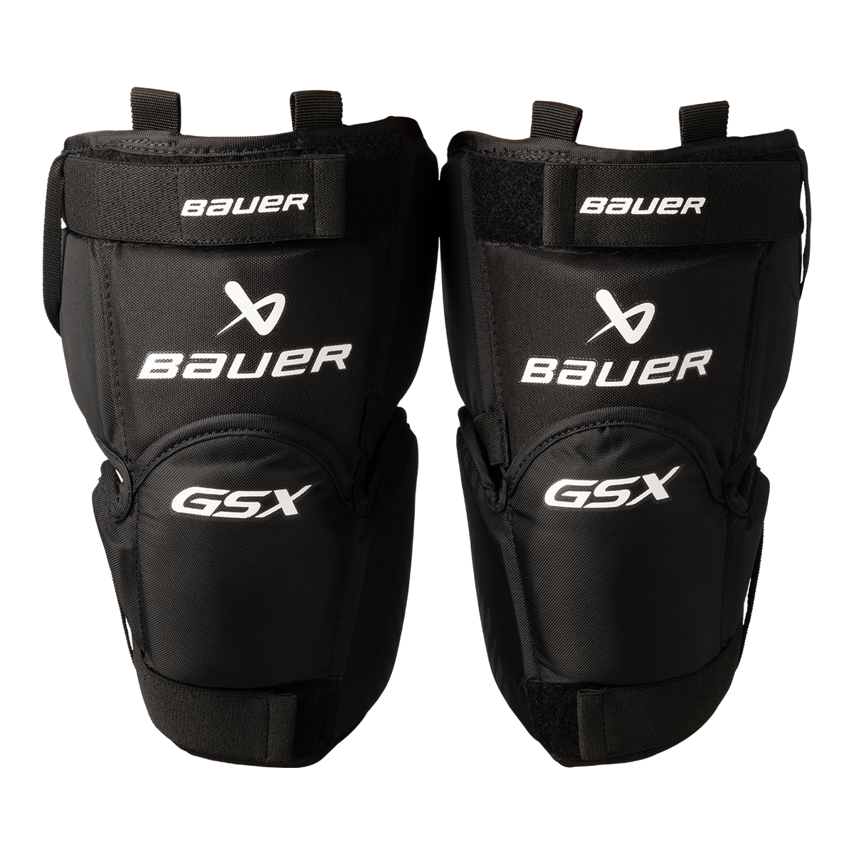 Bauer GSX Senior Goalie Knee Guards (2025), front product view