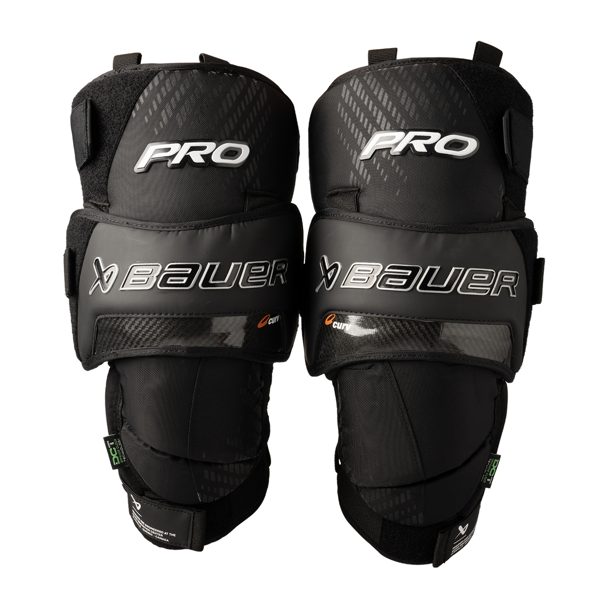 Bauer PRO Intermediate Goalie Knee Guards (2025), front product view