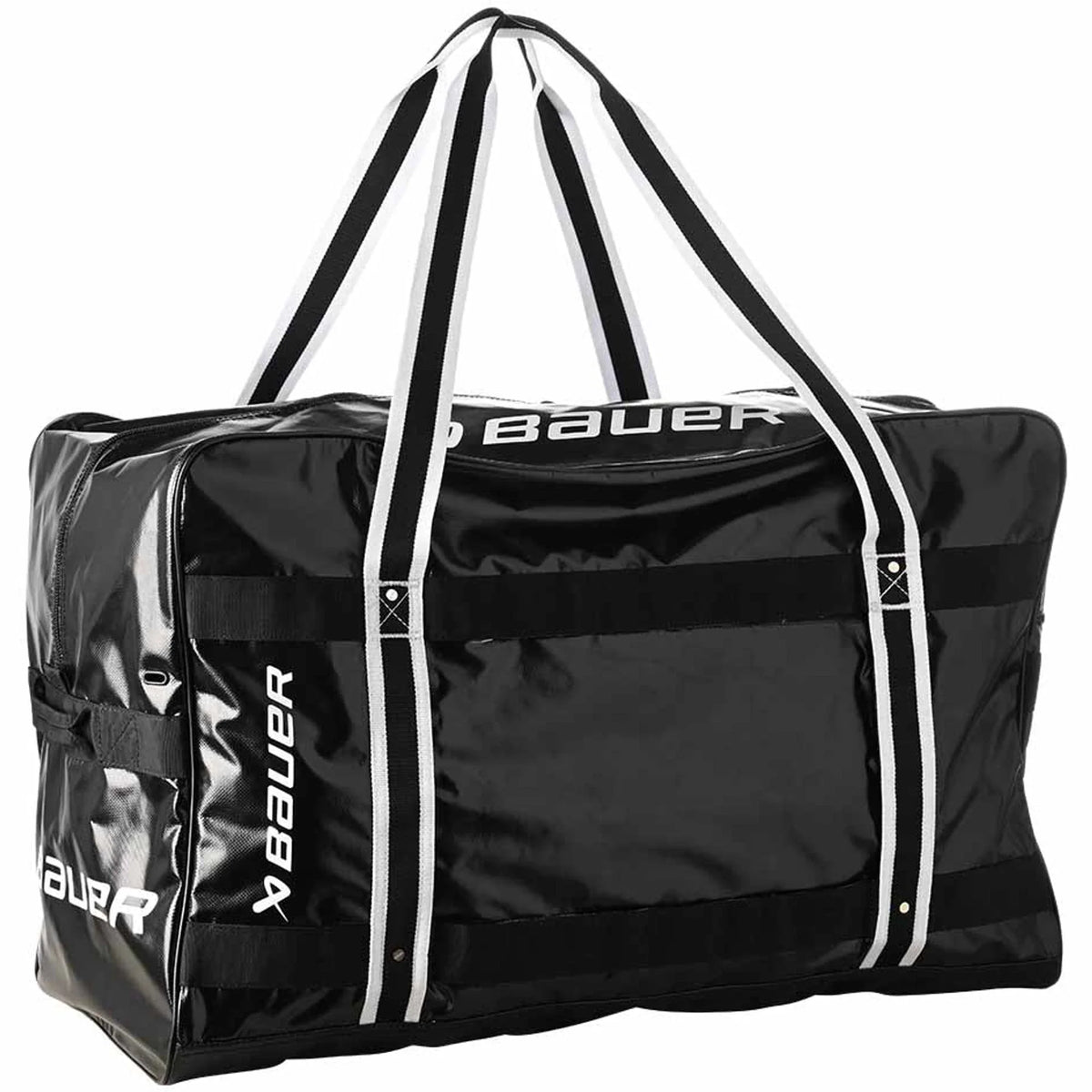 Bauer Pro Junior Hockey Carry Bag, Black, model 1061833, authentic UPC 688698599480 product photograph.