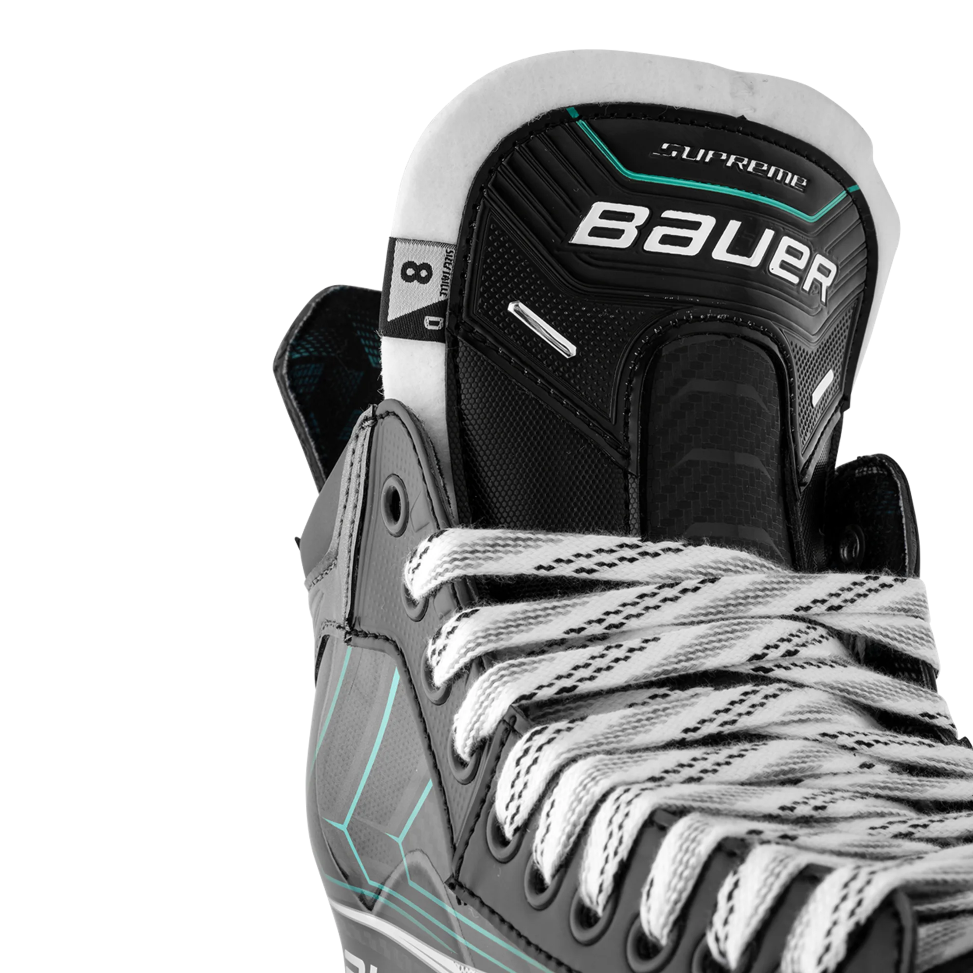 Bauer Supreme F30 Senior Hockey Skates tongue detail