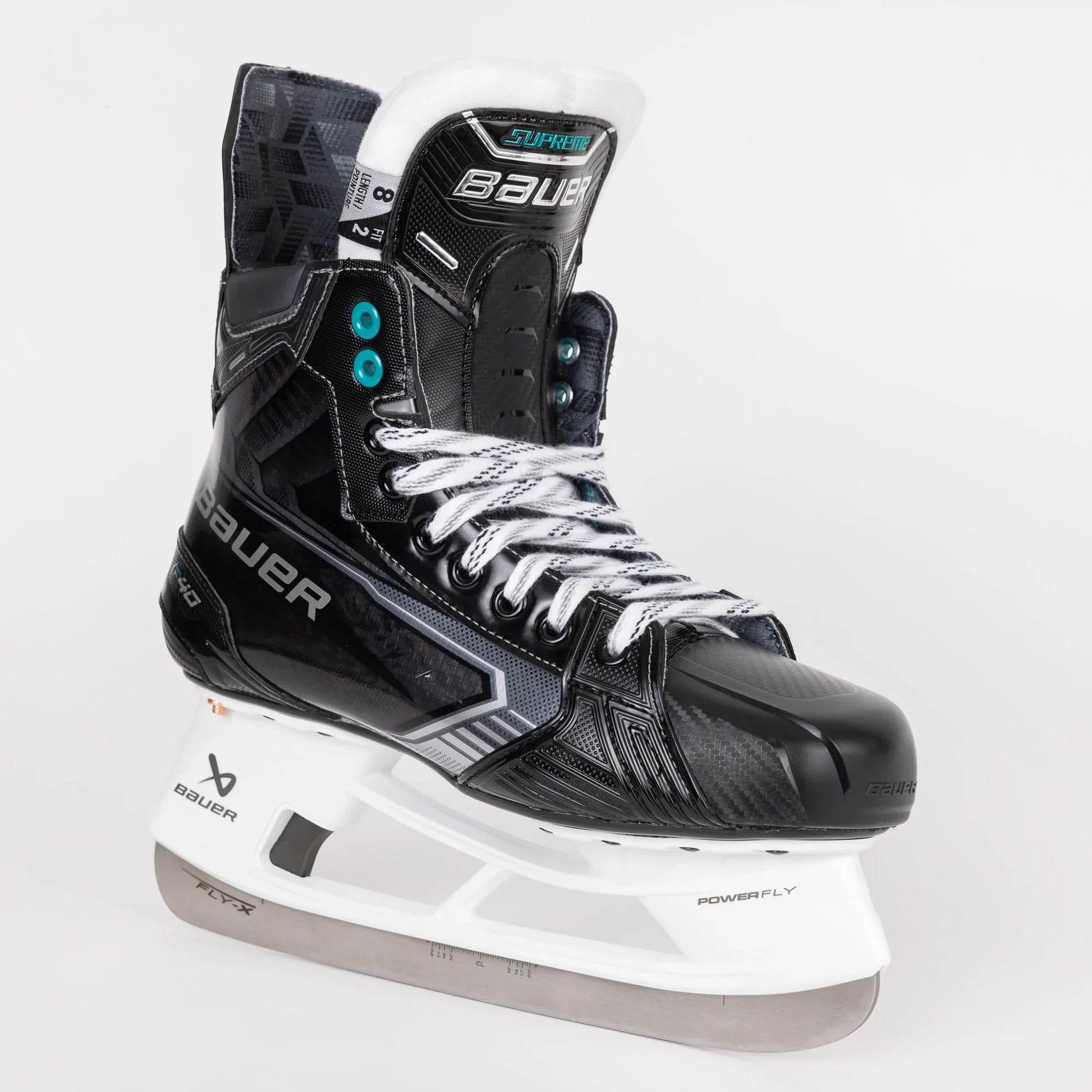 Bauer Supreme F40 Intermediate Hockey Skates side view on white background