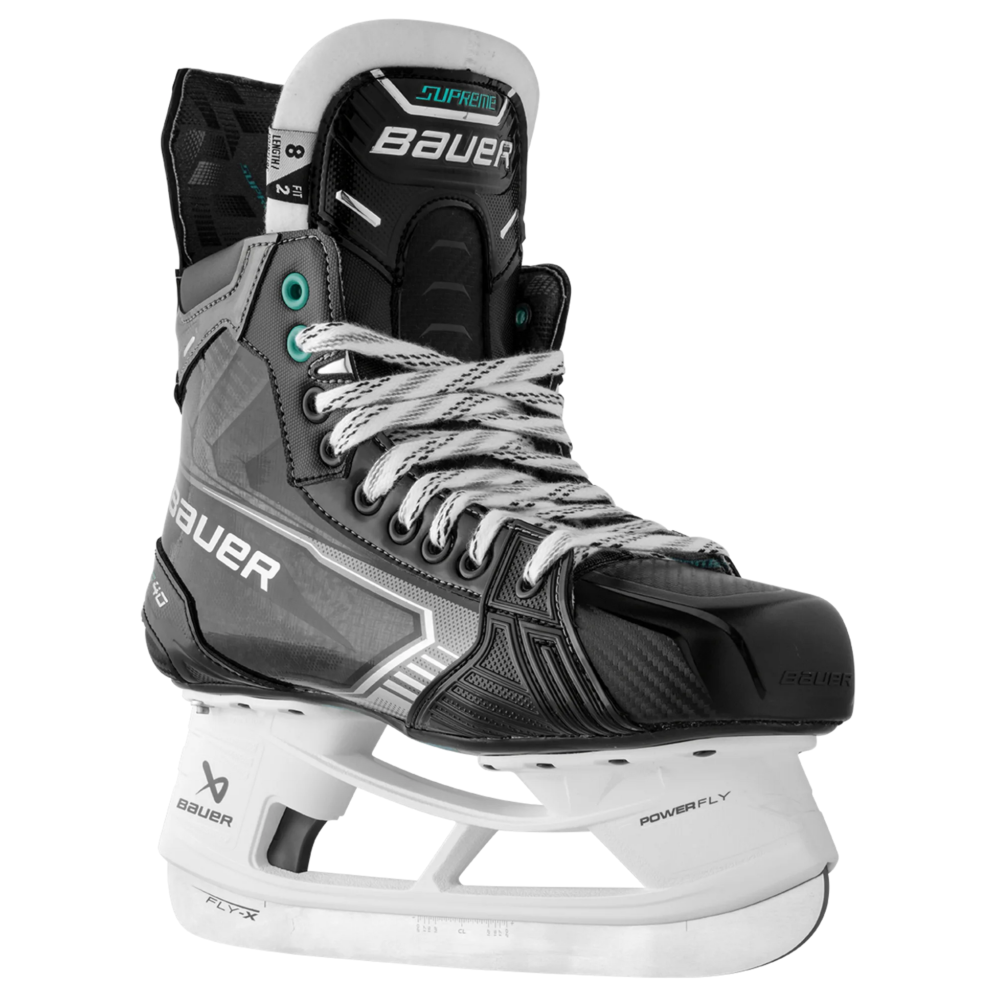 Bauer Supreme F40 Senior Hockey Skates three quarter front view
