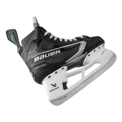 Bauer Supreme F50 Pro Intermediate Hockey Skates pair on white background