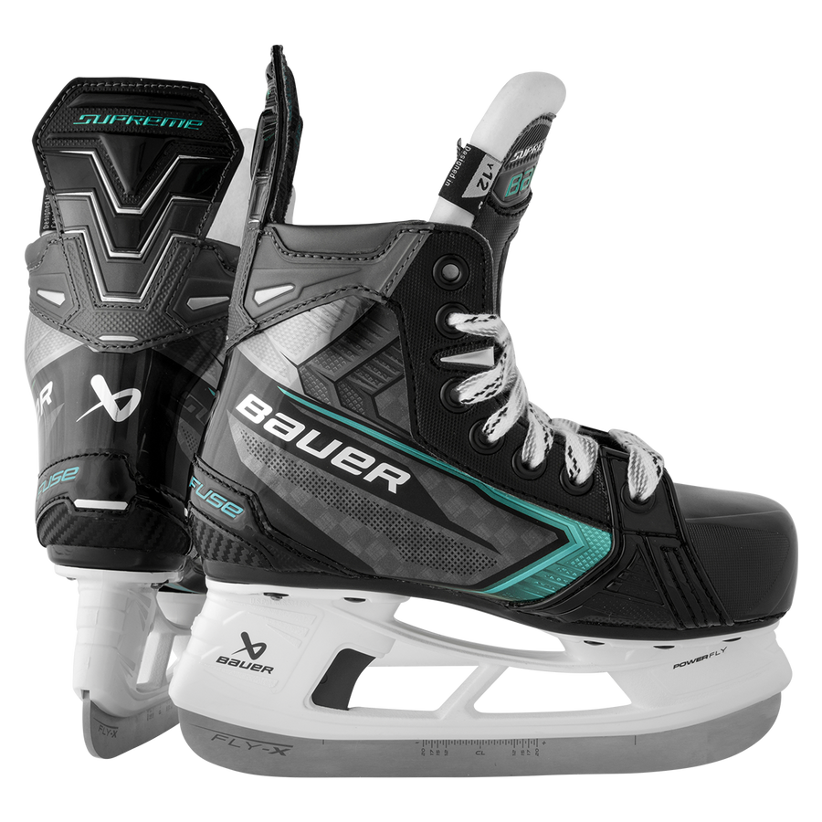 Bauer Supreme Fuse Youth Hockey Skates - side and rear view