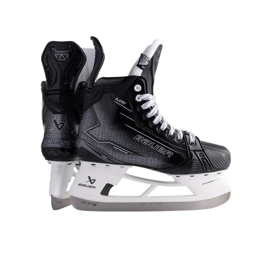 Bauer Supreme M50 Pro Intermediate Hockey Skates - side profile and rear heel pair view