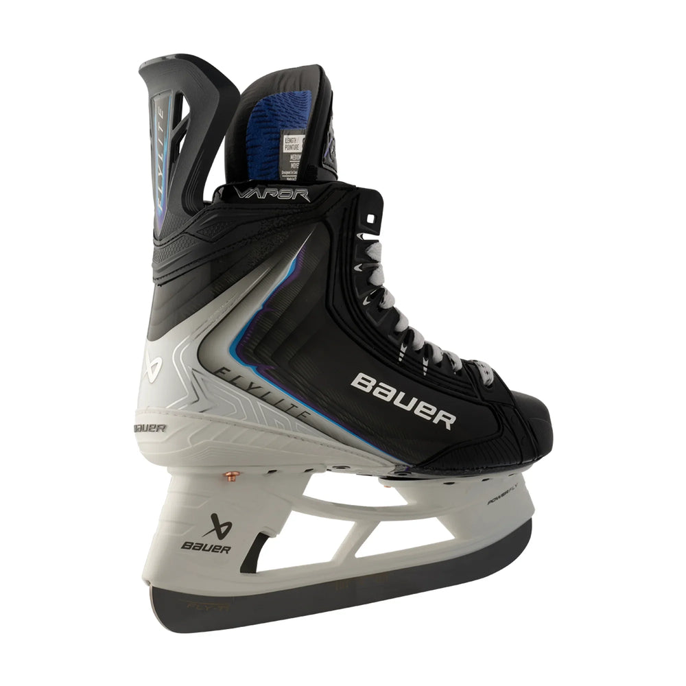 Bauer Vapor Flylite Senior Hockey Skates rear three-quarter view