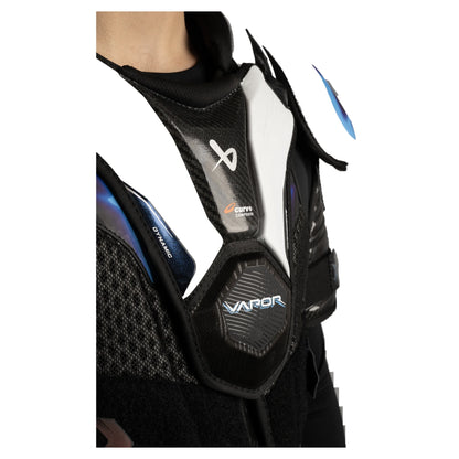 Bauer Vapor FlyLite Hockey Shoulder Pads (2025) sternum detail