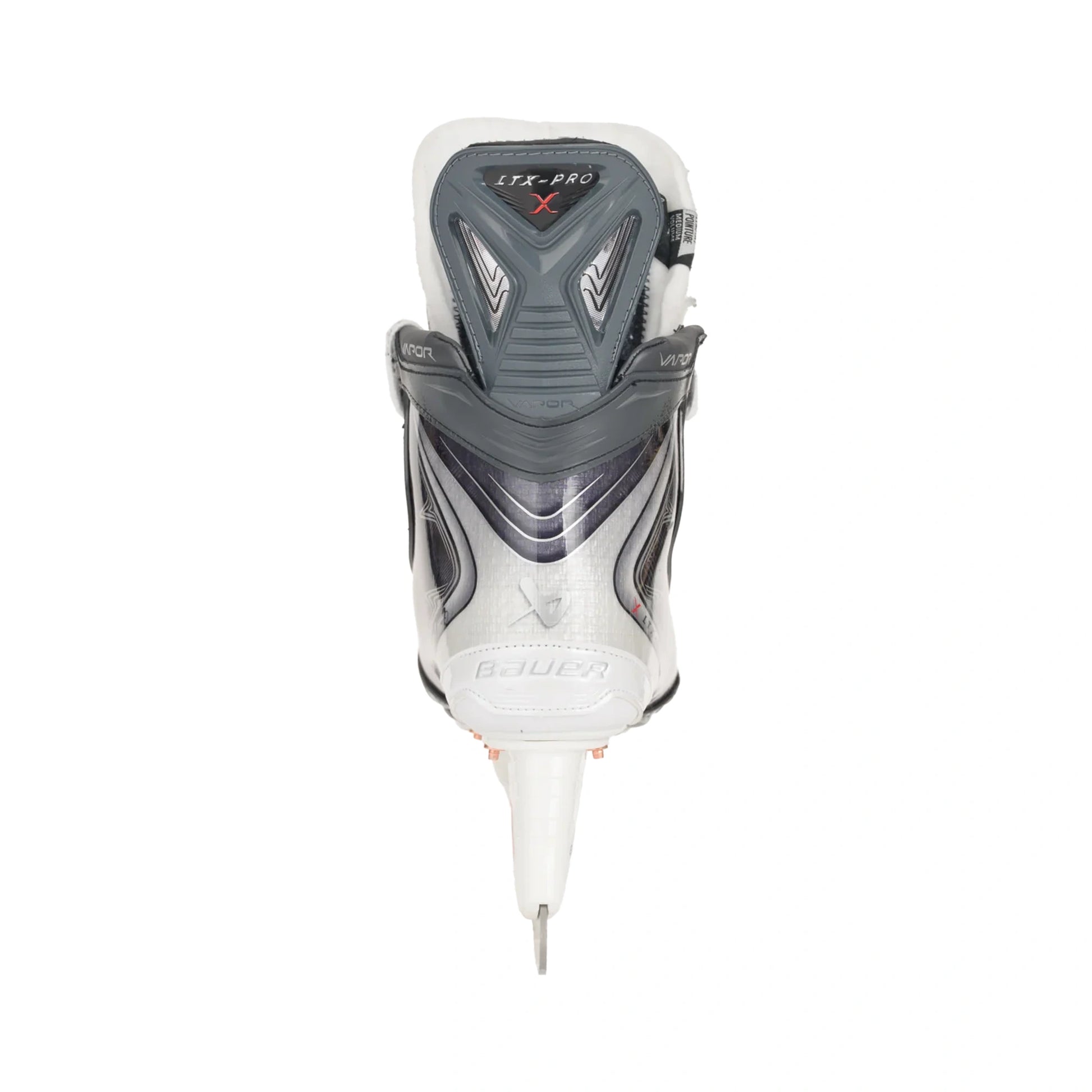 Bauer Vapor XLTX Pro Senior Hockey Skates rear view on white background