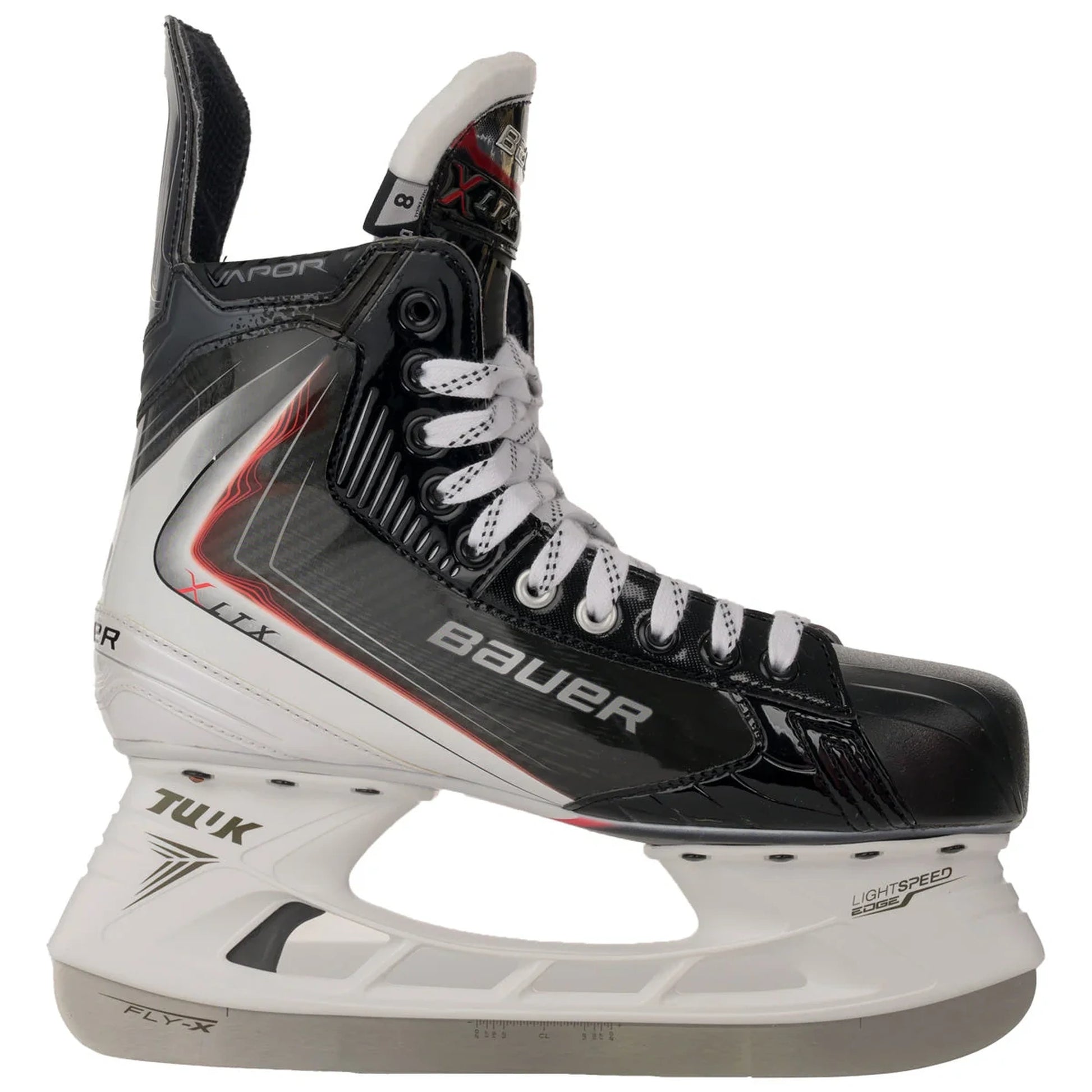 Bauer Vapor XLTX Senior Hockey Skates side view on white background