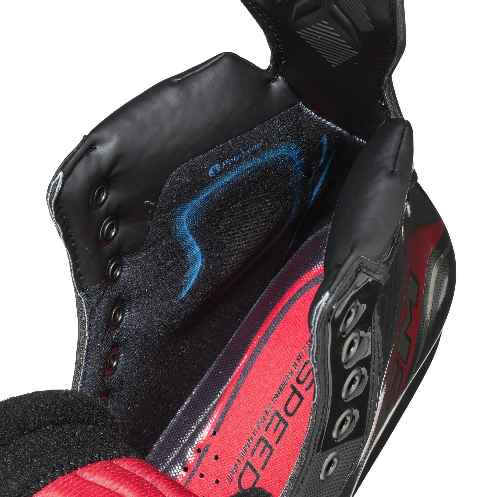 CCM Jetspeed FT8 Pro Senior Hockey Skates tongue and liner detail