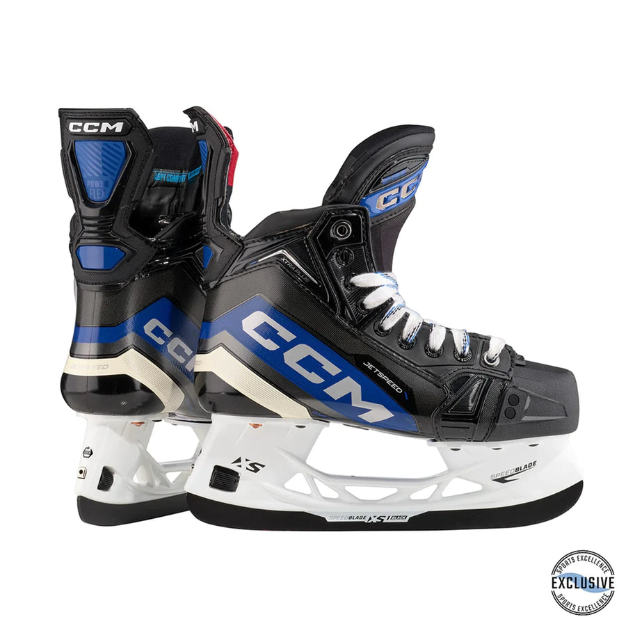 CCM Jetspeed XTRA Plus Senior Hockey Skates 2023 product view on white background
