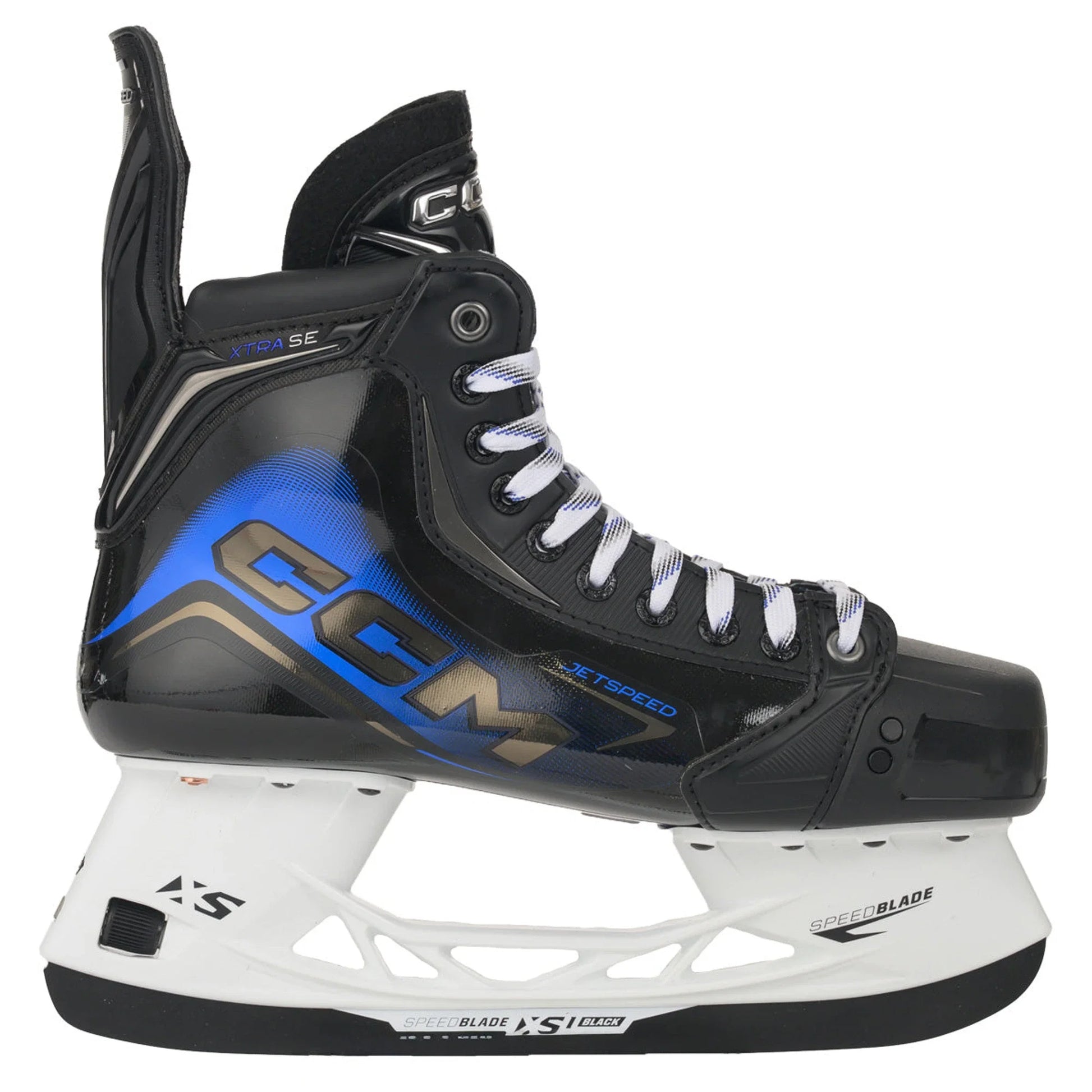 CCM Jetspeed XTRA SE Senior Hockey Skates on white background