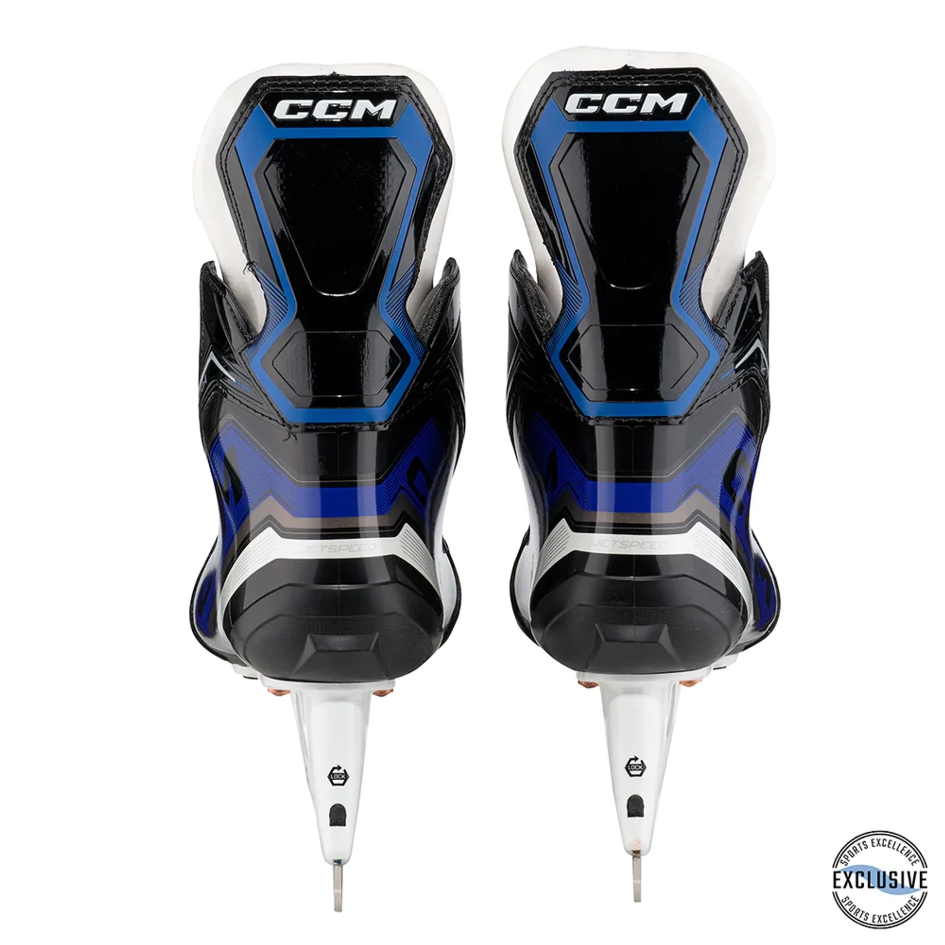 CCM Jetspeed XTRA Senior Hockey Skates 2023 alternate product view on white background