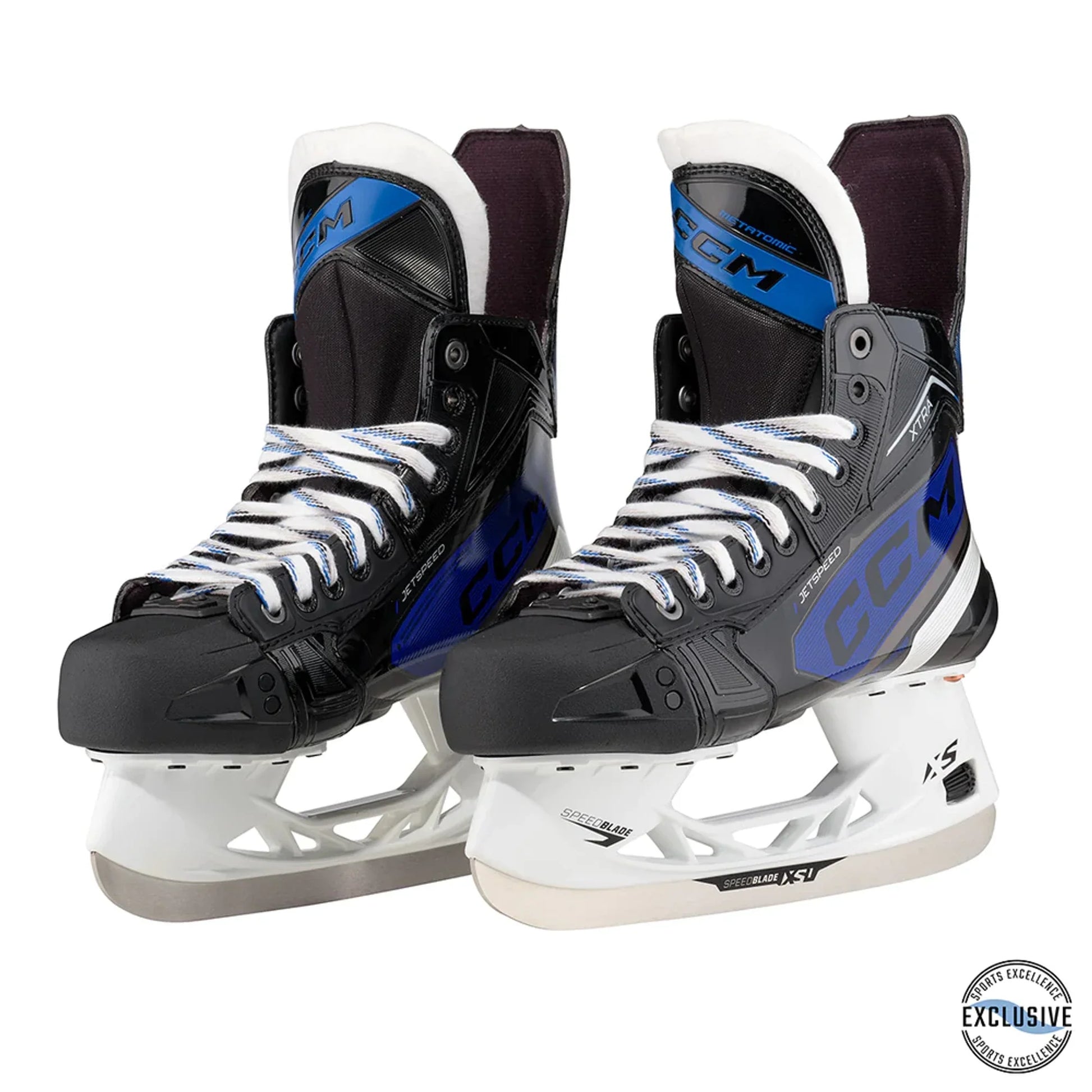 CCM Jetspeed XTRA Senior Hockey Skates 2023 alternate product view on white background