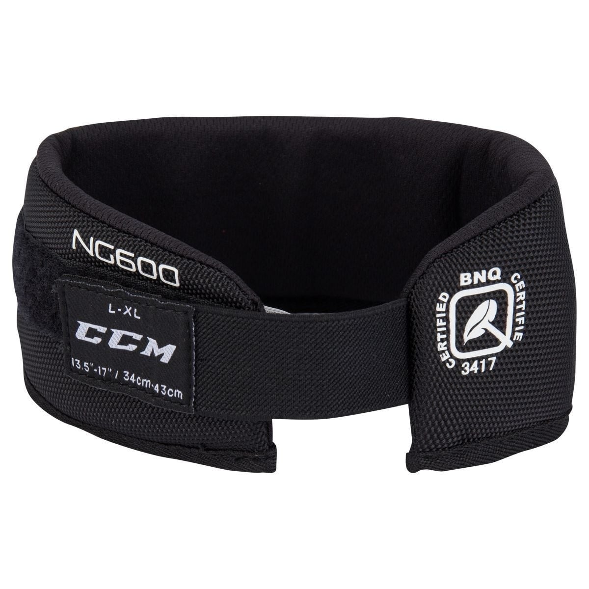 CCM 600 Cut Resistant Neck Guard - Junior/Youth - Black