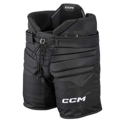 CCM Pro Spec Senior Goalie Pants black front view