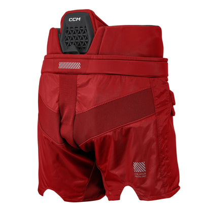 CCM Pro Spec Senior Goalie Pants red back view