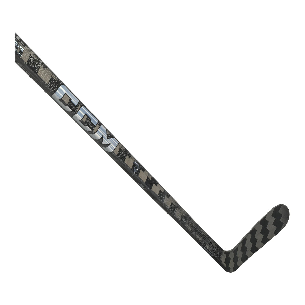 CCM Ribcor Trigger Unleashed Pro Youth Hockey Stick - Chrome