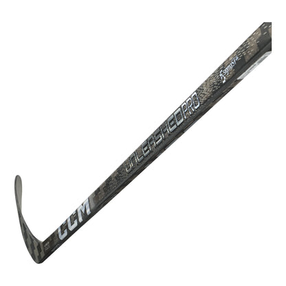 CCM Ribcor Trigger Unleashed Pro Junior Hockey Stick - Chrome