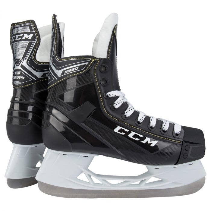 CCM Super Tacks 9350 Junior Hockey Skates - pair rear and side view
