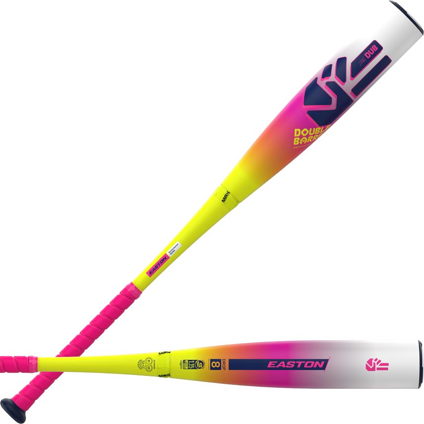 2026 Easton The Dub -8 USSSA baseball bat detail view