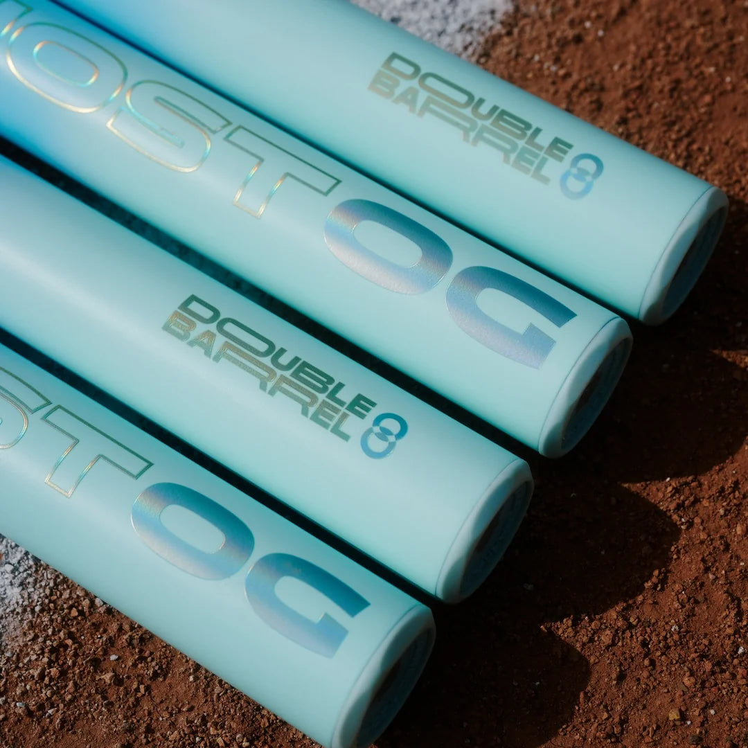 Easton Ghost OG fastpitch bat barrels with Double Barrel technology detail