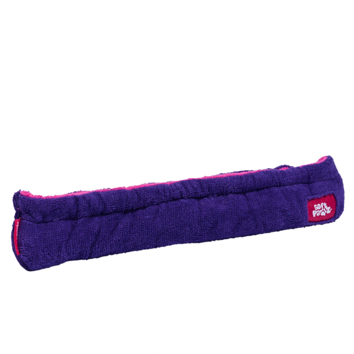 Guardog SoftPawz two-tone terry skate blade covers, Purple/Pink, official manufacturer product photo on white