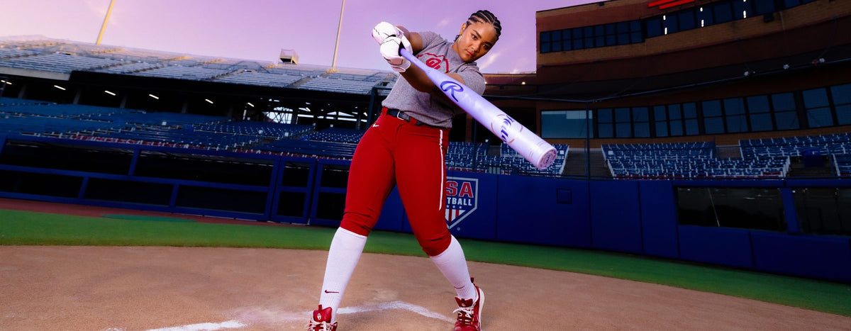 2027 Rawlings Halo fastpitch softball bats campaign image