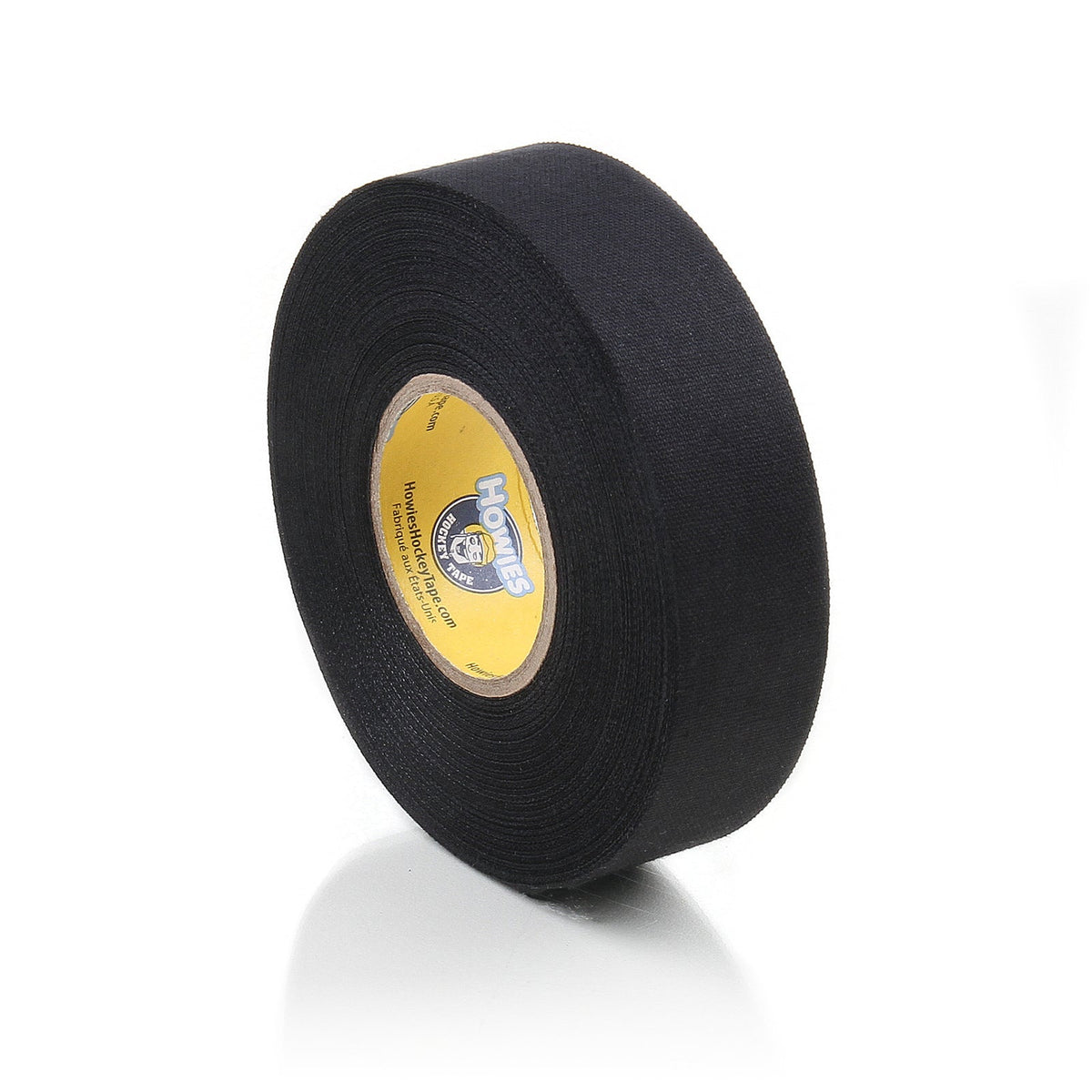 Howies Black Cloth Hockey Tape - 1" x 25 yd