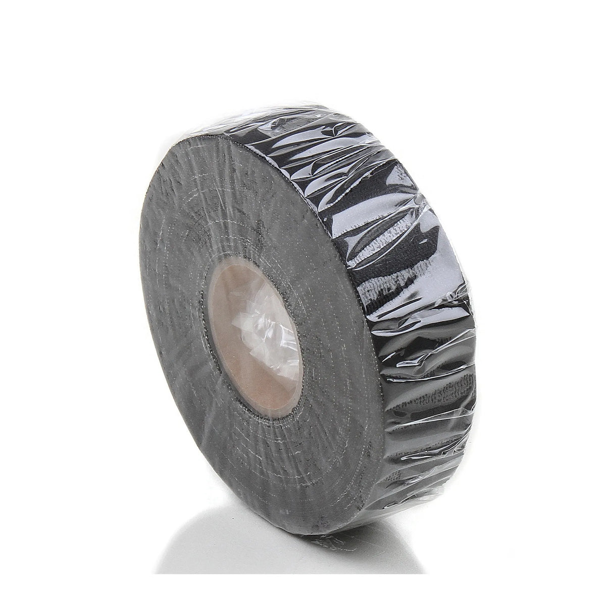 Howies Pro Friction Hockey Stick Tape, black single roll, authentic manufacturer product photograph on white.