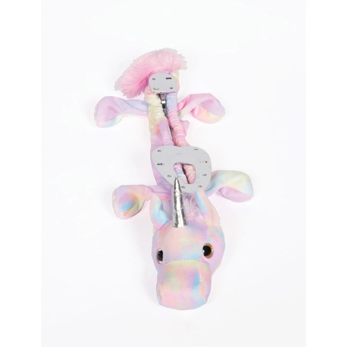 Jerry's Blade Buddies 1271 Unicorn plush figure skate blade covers, original exact design photo, white background.