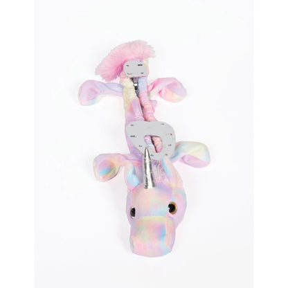 Jerry's Blade Buddies 1271 Unicorn plush figure skate blade covers, original exact design photo, white background.