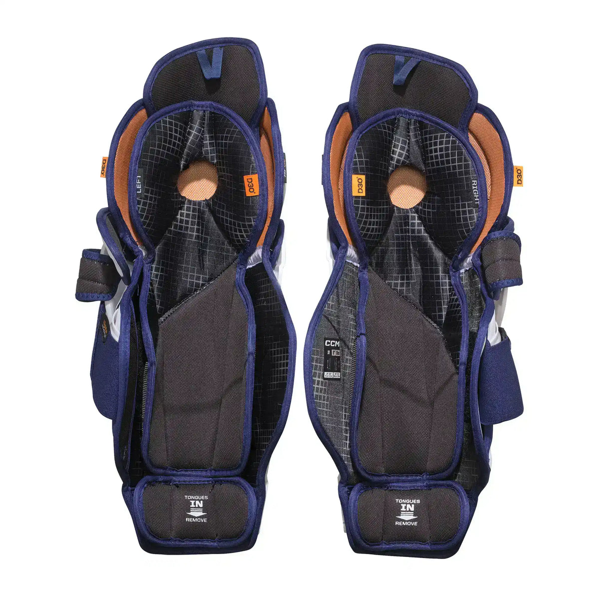 CCM JOFA Senior Hockey Shin Guards (2026) back view