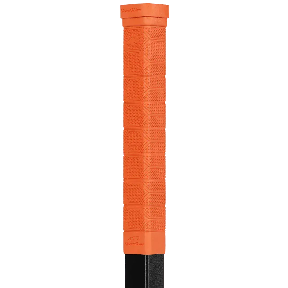 Lizard Skins Snipe Hockey Stick Grip - Step Knob - Blaze Orange
