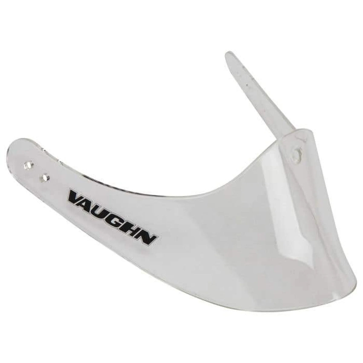 Vaughn 2000 Senior Lexan Goalie Throat Guard - Clear - original product centered on white square background, 2000 x 2000 WebP